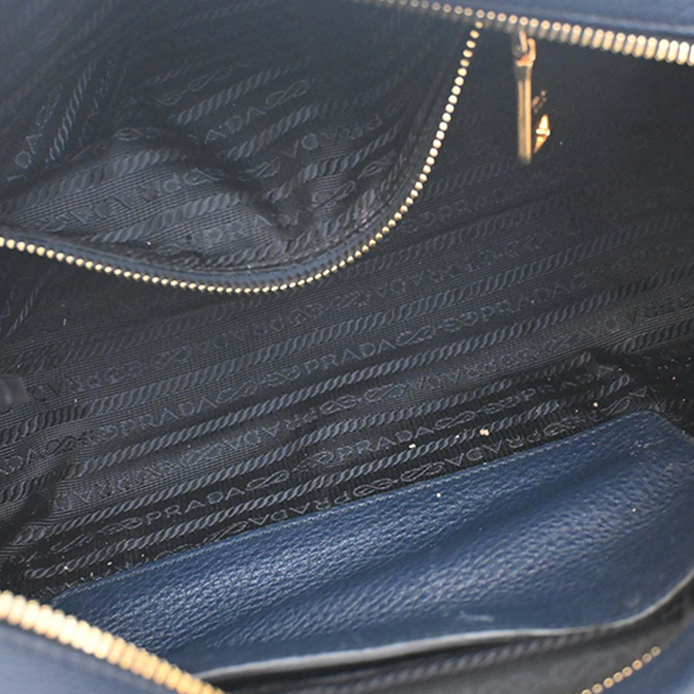 Pre-Loved Prada Vitello Phenix Bauletto Satchel - Picture 9 of 12